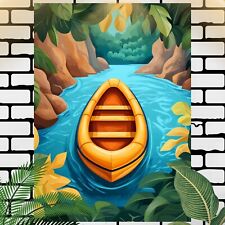 Rafting Boot Poster Schöne