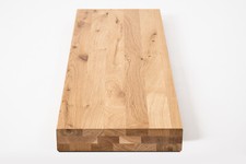 Treppenstufe Trittstufe Eiche Rustikal DL 60 mm unbehandelt