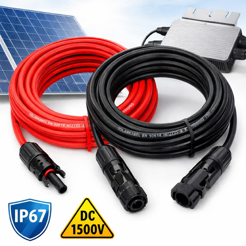 Solarkabel verlängerung 4mm - solarkabel, 4mm²