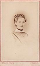CDV - Damenportrait - Vegesack