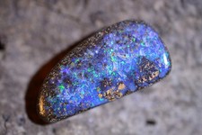 13ct 25x13x4 Electric Green Boulder Opal Schmuckstein Queensland Australia Gem