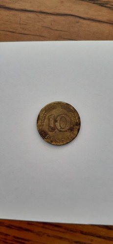 Pfennig münze 1950 - 10,