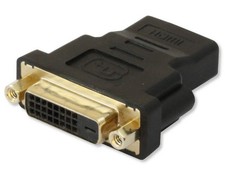 HDMI Buchse auf DVI-D 24+1 dual link Buchse Techly IADAP-HDMI-644