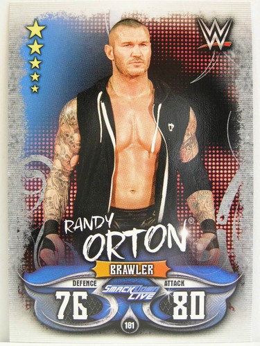 Slam attax 181 randy - slam,