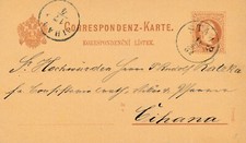 2 Kreuzer - Ganzsachen - Karte