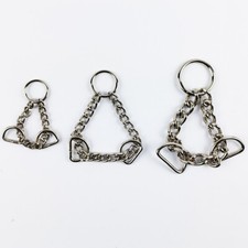 Ausverkauf 2 x Durchzugskette Zugstopp Hundehalsband Zugstoppkette Durchzugkette