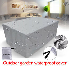 GARTENTISCH ABDECKUNG SCHUTZHÜLLE WASSERDICHT GARTENMÖBEL ABDECKPLANE GARNITUR