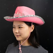 Rosa Cowboy Hut   Rosa Cowgirl