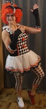 Faschingskostüm Harlekin Teen