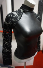 Wetlook Spitze langarm Top