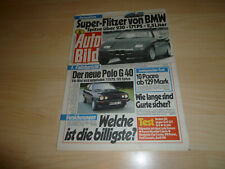 Zeitung Zeitschrift - Auto Bild Heft Nr. 32 - 4.August 1986 - BMW ZI - Polo G40
