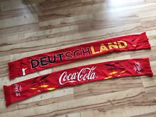 Coca Cola Fan Schal Deutschland Fußball WM Weltmeisterschaft NEU OVP 15x120 cm