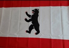 Fahne Flagge Berlin Wappen