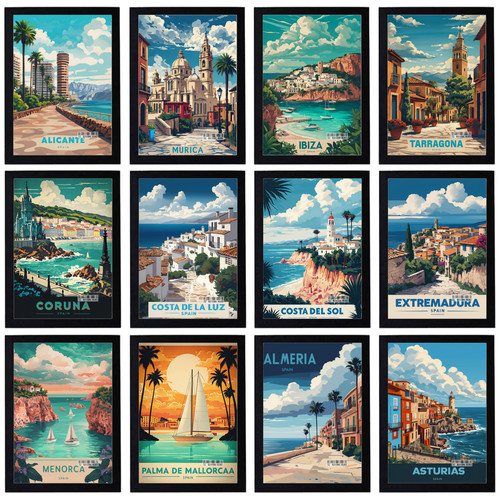 Vintage reise urlaub poster - reise,