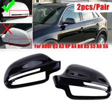 2 Stück Spiegelkappen/Außenspiegel  Für Audi A3 8P A4 B8 A6 C6 A8 Q3 8T0857527D