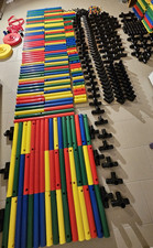 Quadro Klettergerüst: drei Sets und weitere Teile - ca. 960 - guter Zustand 