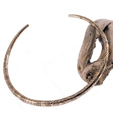 Bronze Kelten Halsreif Torques