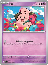 Pii / Pokémon Karte / Deutsch