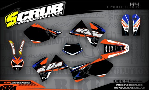 Ktm dekor sx65 - ktm, 2001