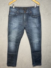 Nudie Jeans Mens 34x32 Dark