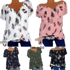 Damen V-Ausschnitt Sommer