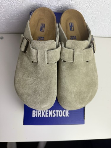 Birkenstock boston clog taupe - clog,