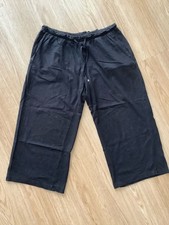 Living Crafts Jerseyhose schwarz Gr. M 40/42 Organic Cotton