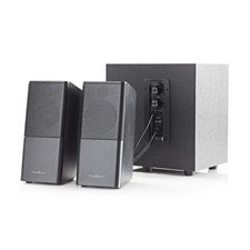 Gaming PC Computer Lautsprecher Boxen System 2.1 Laptop Notebook mit Subwoofer 