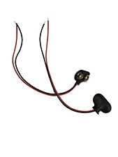 2x 9 Volt Batterieclip Block