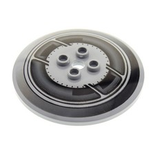 1x Lego Sat Radar Schüssel 6x6 neu-hell grau Star Wars 10178 7675 44375apb01