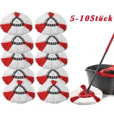 10 Wischbezug für Vileda Turbo Wischmop 360 Easy Wring Clean Moppkopf Ersatzkopf