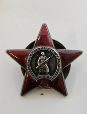 Orden des Roten Sterns, Abzeichen  Sowjetunion, UdssR ,Silber, Original !