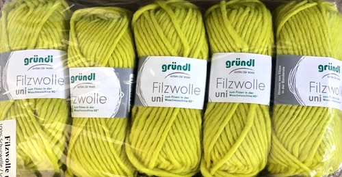 Filzwolle uni - (kg/48€),