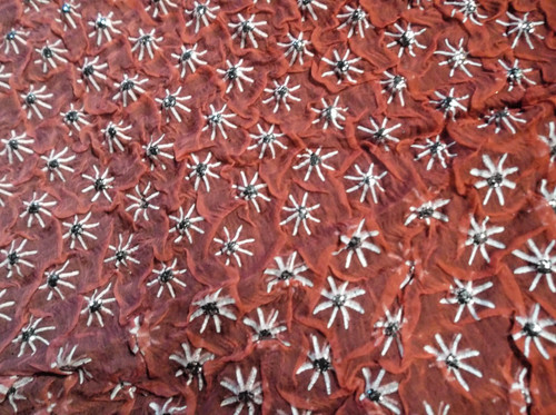 90cm terrakotta webstoff - 1m,