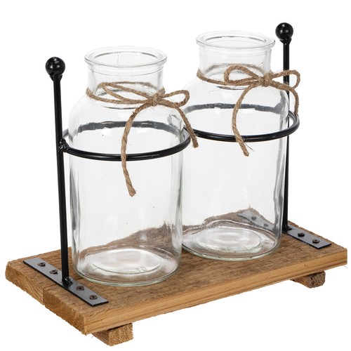 Flaschenvase dekoration glas - dekoration,