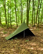 Canvas Lavvu Zelt „Loki“ 1-Personen Bushcraft-Zelt aus Baumwolle Wasserabweisend