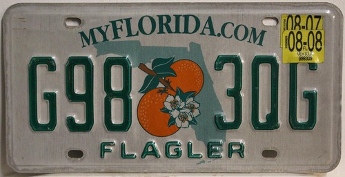 Florida nummernschild usa - florida,