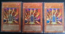 YU-GI-OH! Playset 3x Lava-Golem- Ultra Rare- Invasion of Chaos  Englisch IOC-SE4