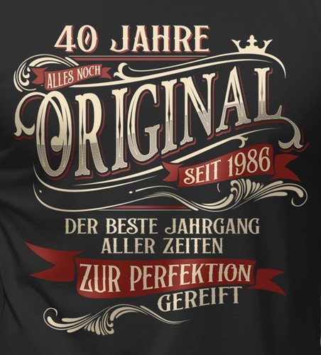 Geburtstag herren shirt - herren, t-shirt