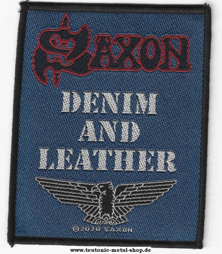 Saxon denim leather - saxon,