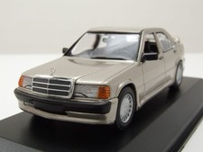 Mercedes 190E 2.3-16 W201 1984 gold metallic Modellauto 1:43 Maxichamps