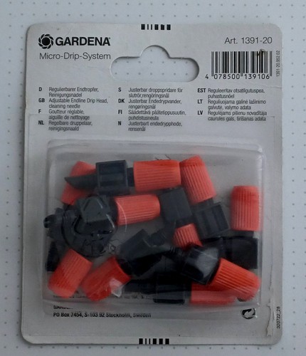 10x gardena micro drip system - 10x,