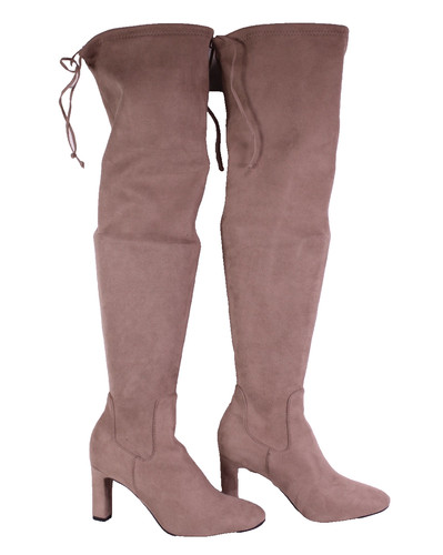 Overknee stiefel velours - ,