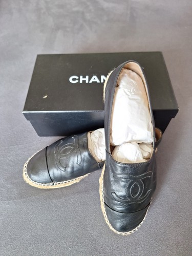 Chanel espadrilles schwarz - chanel,