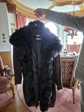 Damen Mantel Jacke Echtleder