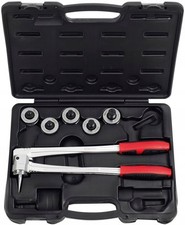 KS Tools Rohrweiter 202.1400 – Profi-Werkzeug, 5 Köpfe für Sanitär und Heizung