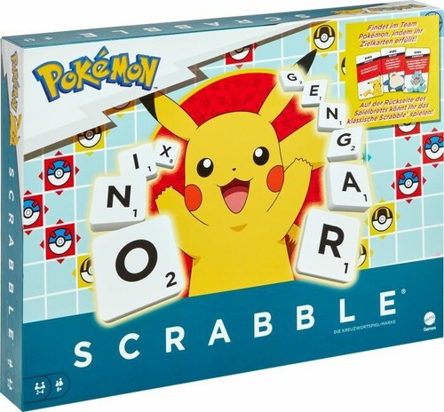 Mattel scrabble pokemon - mattel, (d)