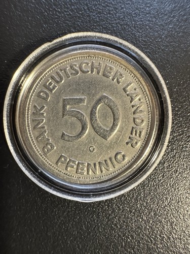 Pfennig münze 1949 - 50,