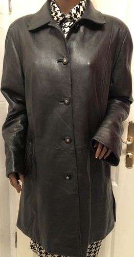 Nappa leder jacke - nappa, gehrock