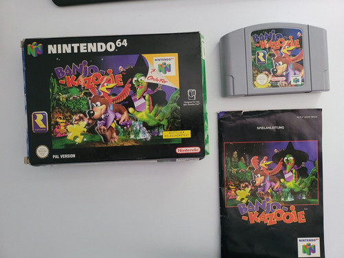 Banjo kazooie nintendo 64 - (nintendo,